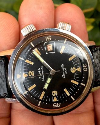 Olma Caravelle Diver 200 Automatic Swiss Made 60’S