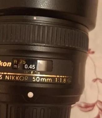 Nikkor AF-S 50 mm f/1.8G nikon