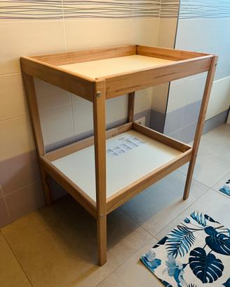 Fasciatoio Sniglar ikea faggio/bianco 53x72x87