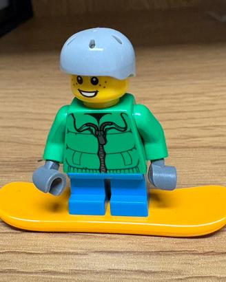 Minifigure Lego Snowboard