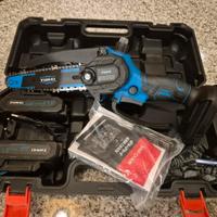 Motosega elettrica a batteriq
