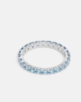 Anello eternity in argento 