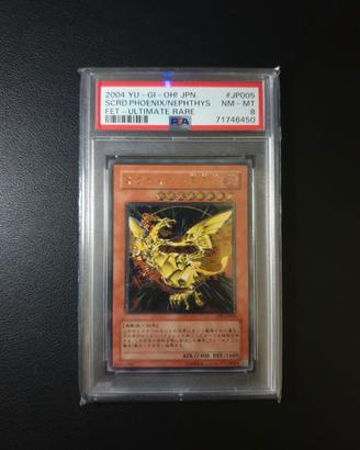 Yugioh Sacred Phoenix of Nephthys PSA 8 Jap