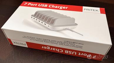 Stazione ricarica USB 7 porte Pritek