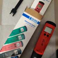 PH tester per valori dell'acqua 