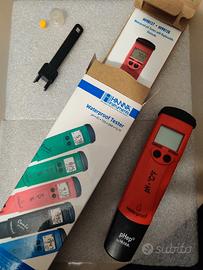 PH tester per valori dell'acqua 