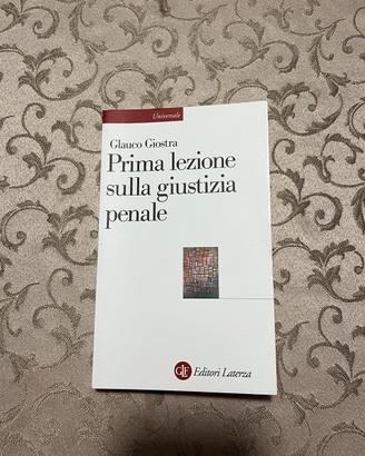 Prima lezione sulla giustizia penale