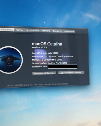 iMac 21.5" (Fine 2013) - Accessori inclusi