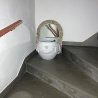 vaso bianco ceramica