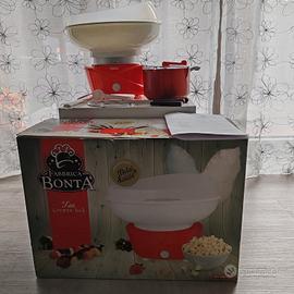 Macchina per zucchero filato, pop corn e fonduta