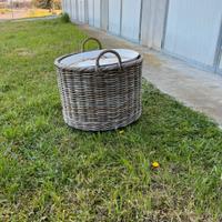 Cesta portavasi o legna