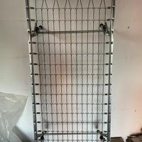 Rete da letto con gambe pieghevoli