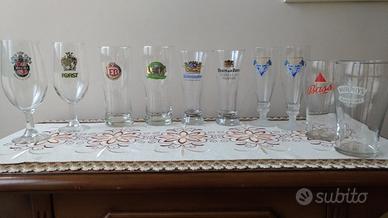 Set 10 bicchieri per degustazione birra