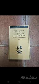 Così parlo Zarathustra- Friedrich Nietzsche