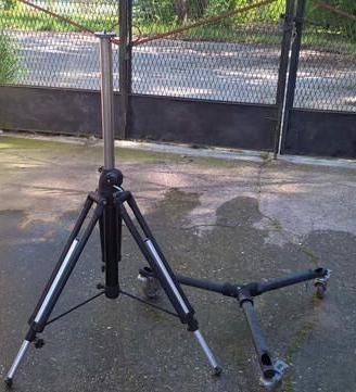 cavalletto fotografico con carrello