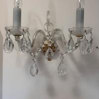 Applique in crostallo di Boemia