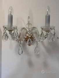 Applique in crostallo di Boemia