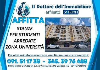 Stanze per Studenti zona Università