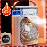 Umidificatore Portatile USB Ventola LED 3 in 1