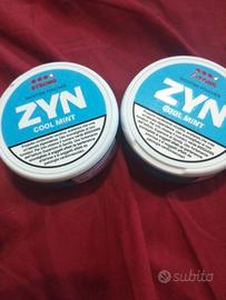 pacchetti Zyn alla menta extra strong