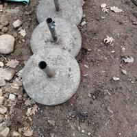 porta ombrelloni e cancello 2 ante 