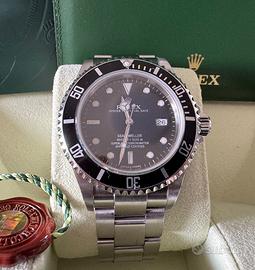 Rolex Sea Dweller acciaio 16600 ful set