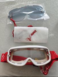 Occhiali BMW per moto vintage anni 80