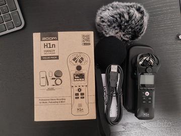 Registratore Zoom H1N Value pack con accessori
