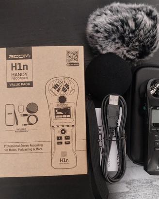 Registratore Zoom H1N Value pack con accessori