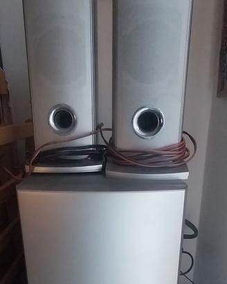 IMPIANTO AUDIO LG di 2 CASSE E 1 SUBWOOFER