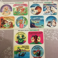 Adesivi Mentadent anni 80