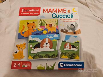 mamme e cuccioli Clementoni