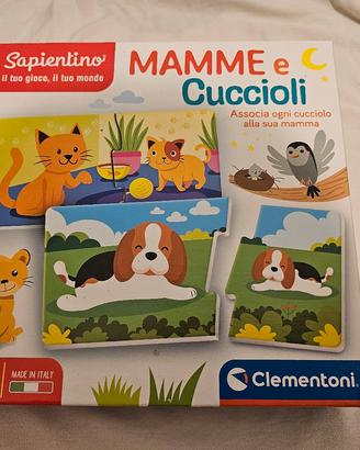mamme e cuccioli Clementoni