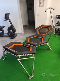 trampolino elastico triplo Alpha Champ