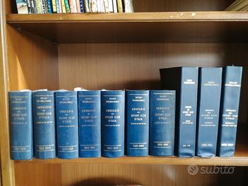 ROTARY 10 ANNUARI 1957/67 DISTRETTI 184-186-188190