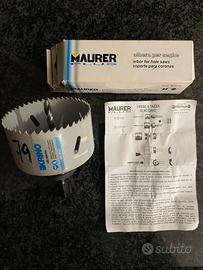 Fresa a tazza acciaio 79mm + albero per seghe