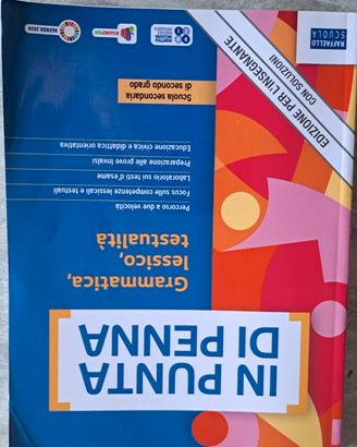 Libro in punta di penna, edizione per insegnante