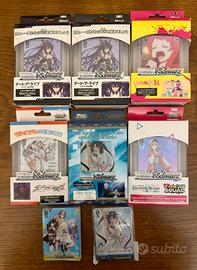 Lotto 8 Trial Deck di Weiss Schwarz Jap - Eng