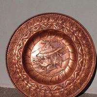 Piatto in rame sampdoria