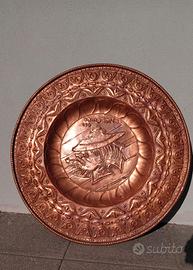 Piatto in rame sampdoria