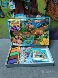Puzzles Pongo 100 pezzi vintage anni 90
