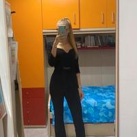 Tuta intera gaudì nera elegante