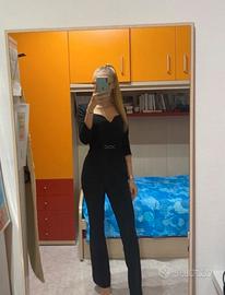 Tuta intera gaudì nera elegante