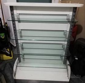 Mobile vetro metallo libreria Sicilia / Calabria