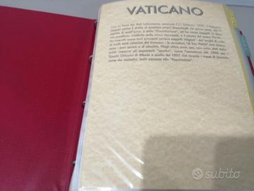 Lotto 925 francobolli + 10 foglietti Vaticano