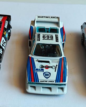Modellini Auto anni ‘80 "Bburago" LANCIA, SAAB