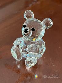 Orsetto Swarovski vintage Crystal Teddy Bear