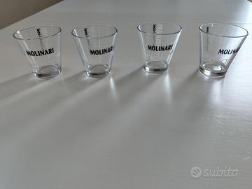 Bicchieri sambuca Molinari 