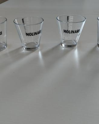 Bicchieri sambuca Molinari 