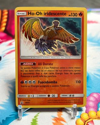 Ho-Oh iridescente pokemon SM70
